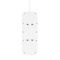 Multipriză cu protecție la supratensiune Belkin, 8 prize, montabilă pe perete, cablu 2 m, încărcare rapidă USB-C PD și port USB-A, indicator luminos verde 6