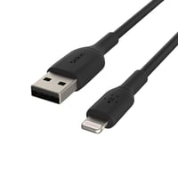 Cablu de încărcare Belkin Boost Charge Lightning la USB pentru iPhone, iPad, AirPods, certificat MFi, negru, 3 m 5