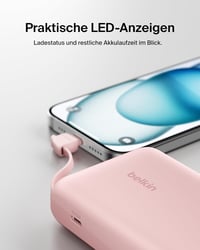 Belkin BoostCharge 10000 mAh Power Bank USB-C PD 20W gyorstöltés 6
