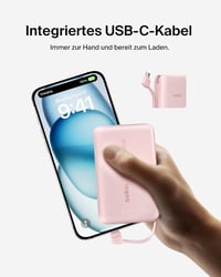 Belkin BoostCharge 10000 mAh Power Bank USB-C PD 20W gyorstöltés 5