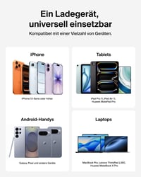 Rýchlonabíjačka Belkin BoostCharge 100W GaN USB-C pre iPhone 17, Samsung Galaxy S26, MacBook, s 1,5 m káblom, biela 5