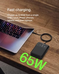 Belkin BoostCharge 20000mAh Power Bank 3 Port USB-C Gyors Töltő MacBook iPhone iPad 2