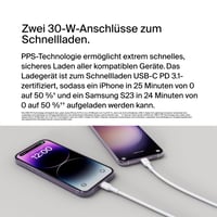 Nabíjačka Belkin BoostCharge 60W USB-C, 2 porty, rýchlonabíjačka PPS, 2x30W, kompatibilná s iPhone, Samsung, Pixel, iPad, kompaktná cestovná nabíjačka 2