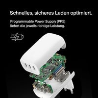 Belkin BoostCharge 67W USB-C töltő 3 porttal, iPhone 17/16 és MacBook Pro gyorstöltéshez - Charger 4