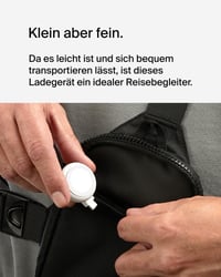 Prenosná USB-C nabíjačka Belkin BoostCharge pre Apple Watch – s certifikáciou MFi, kompatibilná s Apple Watch Series 10/9/8/7/Ultra, MacBookmi a iPhonom 16 6