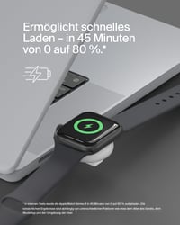 Prenosná USB-C nabíjačka Belkin BoostCharge pre Apple Watch – s certifikáciou MFi, kompatibilná s Apple Watch Series 10/9/8/7/Ultra, MacBookmi a iPhonom 16 3