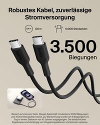Baterie externă magnetică Belkin BoostCharge 5000 mAh cu inel magnetic - Negru 5