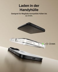 Baterie externă magnetică Belkin BoostCharge 5000 mAh cu inel magnetic - Negru 8