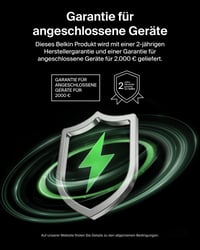 Belkin BoostCharge Pro 2-portová USB-C nabíjačka 67W GaN biela, rýchlonabíjanie pre MacBook, iPhone, iPad Pro, Samsung Galaxy, Pixel a Chromebook 9