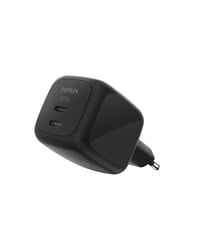 Dvojportová nabíjačka Belkin BoostCharge Pro USB-C, 67W GaN, rýchle nabíjanie pre MacBook, iPhone, iPad, zariadenia Galaxy, čierna 1