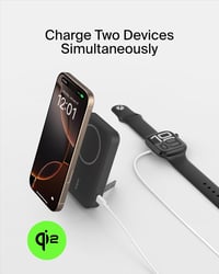 Belkin BoostCharge Pro vezeték nélküli power bank Qi2 – 8000 mAh, fekete 3