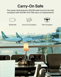 Belkin BoostCharge Pro vezeték nélküli power bank Qi2 – 8000 mAh, fekete 2