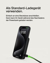 Magnetická bezdrôtová powerbanka Belkin BoostCharge Pro 5000 mAh, Qi2 MagSafe kompatibilná prenosná nabíjačka so vstavaným stojanom pre iPhone 16 15 14 13, čierna 7
