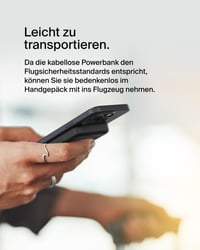 Magnetická bezdrôtová powerbanka Belkin BoostCharge Pro 5000 mAh, Qi2 MagSafe kompatibilná prenosná nabíjačka so vstavaným stojanom pre iPhone 16 15 14 13, čierna 4