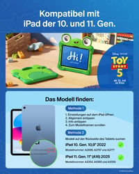 Belkin Disney Toy Story 5 Lilypad iPad tok állvánnyal – iPad A16 11" (2025) / 10. gen. (2022) – zöld 3