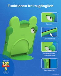 Belkin Disney Toy Story 5 Lilypad iPad tok állvánnyal – iPad A16 11" (2025) / 10. gen. (2022) – zöld 9