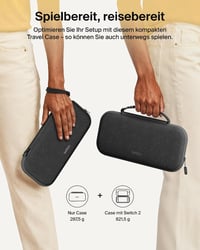 Belkin Gaming keménytok Nintendo Switch 2-höz, AirTag rekesszel, 12 játékkártya-zsebbel - antracit 4