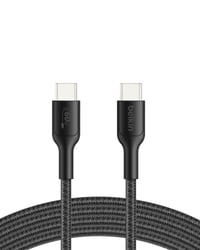 Opletený kábel Belkin Gaming USB-C – USB-C, 60 W, 2 m, čierny – rýchle nabíjanie pre Nintendo Switch 2, iPhone 16/15, iPad, MacBook Air, Samsung Galaxy S25 Ultra 1