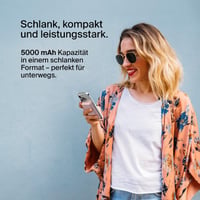 Belkin MagSafe kompatibilná magnetická powerbanka 5000 mAh, 7,5 W s bezdrôtovým nabíjacím stojanom, ružová - použitá, neúplné balenie 6