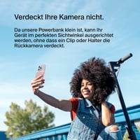 Belkin MagSafe kompatibilná magnetická powerbanka 5000 mAh, 7,5 W s bezdrôtovým nabíjacím stojanom, ružová - použitá, neúplné balenie 10