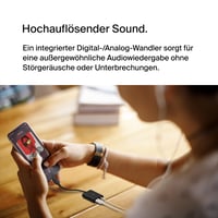 Adaptér Belkin RockStar USB-C na 3,5 mm audio a nabíjanie s výkonom 60 W Power Delivery pre iPhone 15, 16, 17, iPad Pro, Galaxy a Pixel, čierny 4