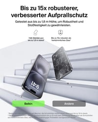 Ochranné tvrdené sklo na displej Belkin ScreenForce pre iPhone 17 + iPhone 16 Pro – 2 ks 3