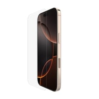 Ochranné sklo Belkin ScreenForce InvisiGlass pre iPhone 17 a iPhone 16 Pro, odolné voči poškriabaniu, tvrdosť 9H, jednoduchá aplikácia bez bublín, opakovane použiteľné 1