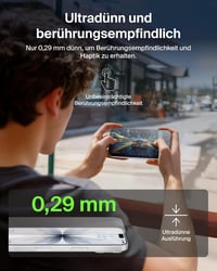 Belkin ScreenForce UltraGlass 2 iPhone 17/16 Pro üvegfólia, 9H keménység, buborékmentesítő - UltraGlass2 7