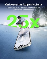 Belkin ScreenForce UltraGlass 2 iPhone 17/16 Pro üvegfólia, 9H keménység, buborékmentesítő - UltraGlass2 3