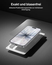 Belkin ScreenForce UltraGlass 2 iPhone 17/16 Pro üvegfólia, 9H keménység, buborékmentesítő - UltraGlass2 8