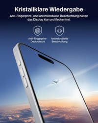 Belkin ScreenForce UltraGlass 2 iPhone 17/16 Pro üvegfólia, 9H keménység, buborékmentesítő - UltraGlass2 5