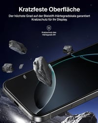 Belkin ScreenForce UltraGlass 2 iPhone Air üvegfólia, 9H keménység, buborékmentesítő tálcával 3