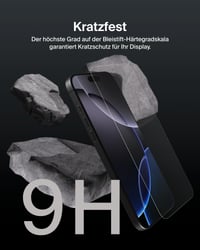 Ochranné sklo Belkin ScreenForce UltraGlass 2 pre iPhone 16 Pro Max, tvrdené sklo s tvrdosťou 9H 5