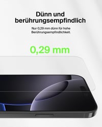 Ochranné sklo Belkin ScreenForce UltraGlass 2 pre iPhone 16 Pro Max, tvrdené sklo s tvrdosťou 9H 6