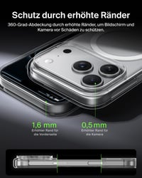 Obal Belkin SheerForce Clear kompatibilný s MagSafe pre iPhone 17 Pro, ultratenký, povrch odolný proti poškriabaniu, magnetický, nárazuvzdorný, priehľadný 6