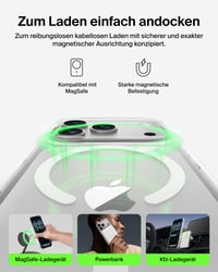 Obal Belkin SheerForce Clear kompatibilný s MagSafe pre iPhone 17 Pro, ultratenký, povrch odolný proti poškriabaniu, magnetický, nárazuvzdorný, priehľadný 5