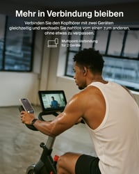 Bluetooth slúchadlá Belkin SoundForm ActiveFit s mikrofónom, rýchlym nabíjaním cez USB-C, 36-hodinovou výdržou batérie, odolnosťou voči vode IP54, športové slúchadlá pre iPhone a iPad 8