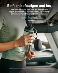 Bluetooth slúchadlá Belkin SoundForm ActiveFit s mikrofónom, rýchlym nabíjaním cez USB-C, 36-hodinovou výdržou batérie, odolnosťou voči vode IP54, športové slúchadlá pre iPhone a iPad 6