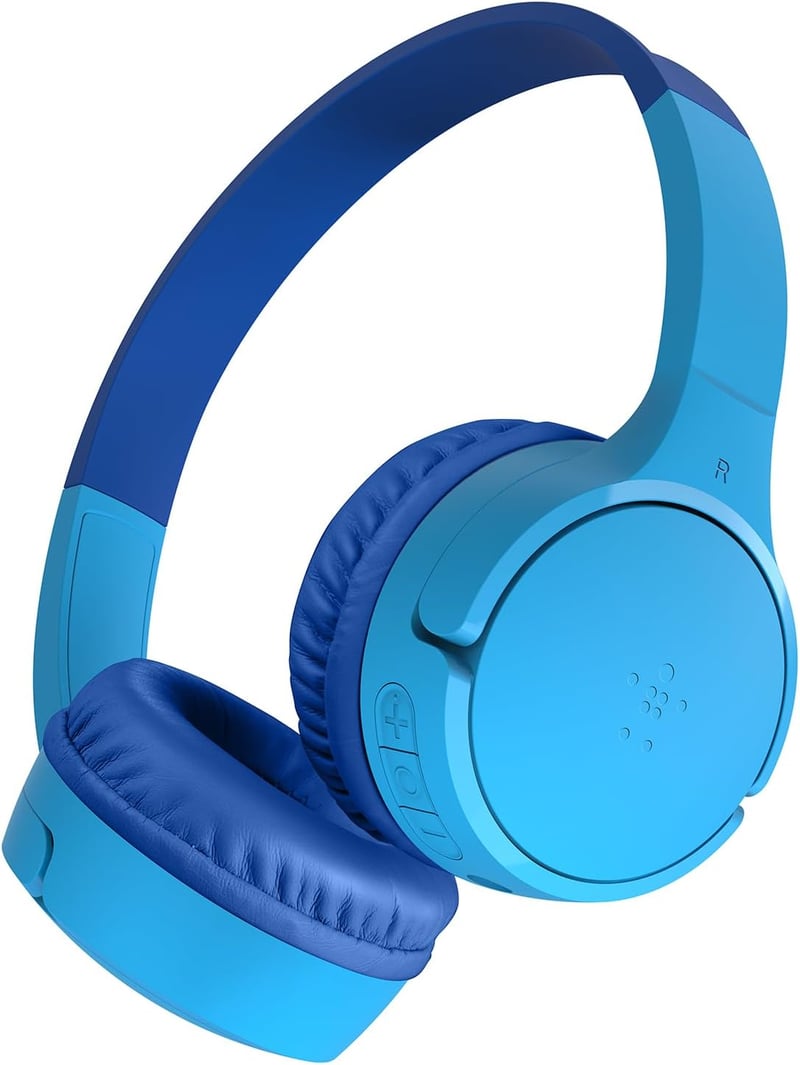 Belkin SoundForm Mini Wireless Gyerek Fejhallgató Mikrofonnal és Matricákkal, 30 Órás Játékidő