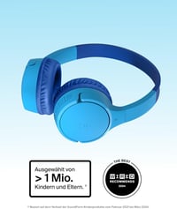 Belkin SoundForm Mini Wireless Gyerek Fejhallgató Mikrofonnal és Matricákkal, 30 Órás Játékidő 2