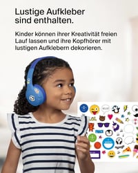 Belkin SoundForm Mini Wireless Gyerek Fejhallgató Mikrofonnal és Matricákkal, 30 Órás Játékidő 8