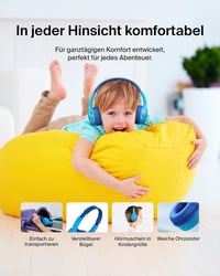 Belkin SoundForm Mini Wireless Gyerek Fejhallgató Mikrofonnal és Matricákkal, 30 Órás Játékidő 7