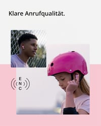 Detské Bluetooth slúchadlá Belkin SoundForm Nano 2 so vstavaným mikrofónom, výdrž batérie 28 hodín, 85 dB, IPX5, ružové 5