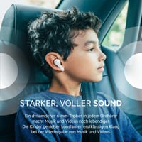 Căști wireless pentru copii Belkin SOUNDFORM Nano Bluetooth, limitare volum 85 dB, IPX5, autonomie 24 ore, pentru iPhone, iPad, Kindle – Alb 7