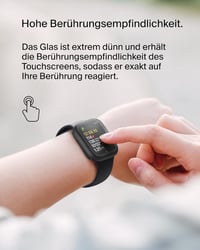 Belkin TemperedCurve 2in1 képernyővédő Apple Watch Series 9/8/7 45mm fekete - Apple Watch 45mm, black 7