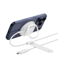 Belkin UltraCharge magnetická Qi2 25W bezdrôtová nabíjačka s pasívnym chladením – biela 1