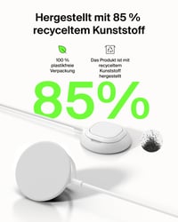 Belkin UltraCharge magnetická Qi2 25W bezdrôtová nabíjačka s pasívnym chladením – biela 9
