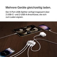 Belkin USB Type-C kábel 2m fehér - gyors adatátvitel és töltés - White 2