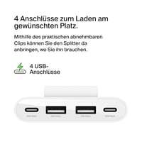 Belkin USB Type-C kábel 2m fehér - gyors adatátvitel és töltés - White 3
