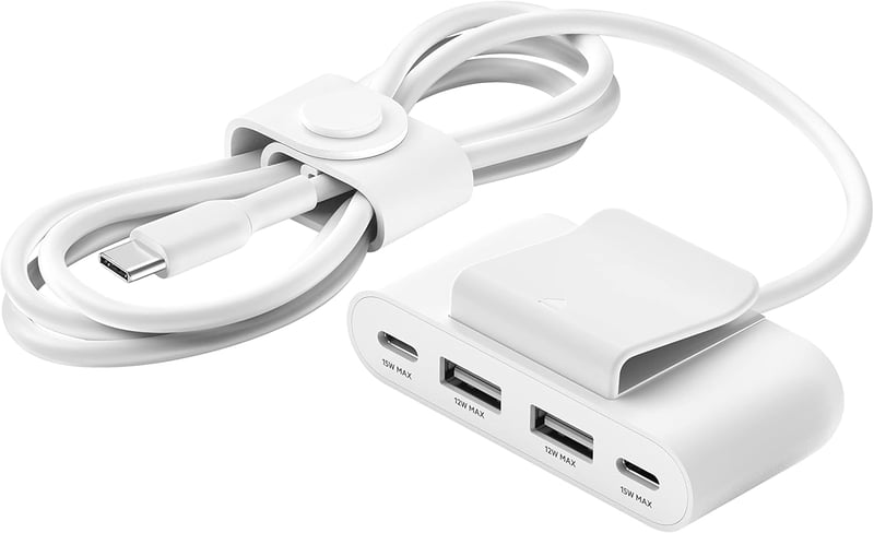 Belkin USB Type-C kábel 2m fehér - gyors adatátvitel és töltés - White